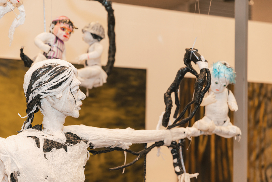 Leyla Aliyeva and Arzu Aliyeva attend opening of MAMA Mother Nature int'l art exhibition in Berlin (PHOTO)