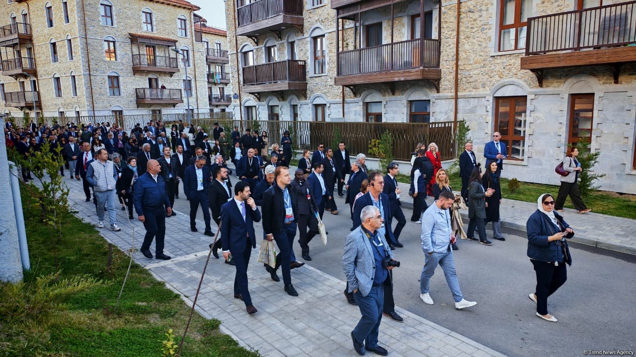 3rd Azerbaijan National Urban Planning Forum delegates arrive in Shusha (PHOTO)