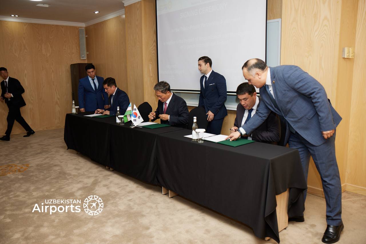 Uzbekistan and South Korea join forces to modernize Urgench Int'l Airport