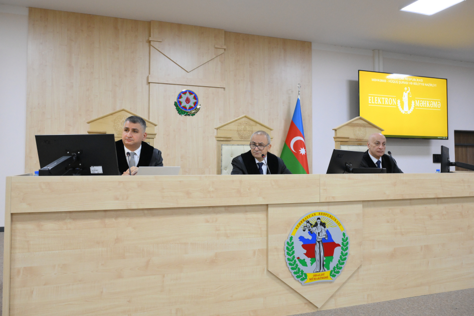 Documents on damage to economy and environment from Armenian armed forces' occupation of Azerbaijani territories examined in court (PHOTO)