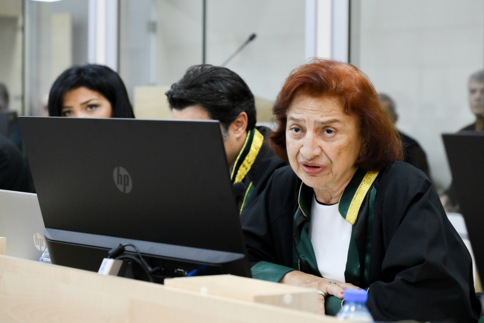 Documents on damage to economy and environment from Armenian armed forces' occupation of Azerbaijani territories examined in court (PHOTO)