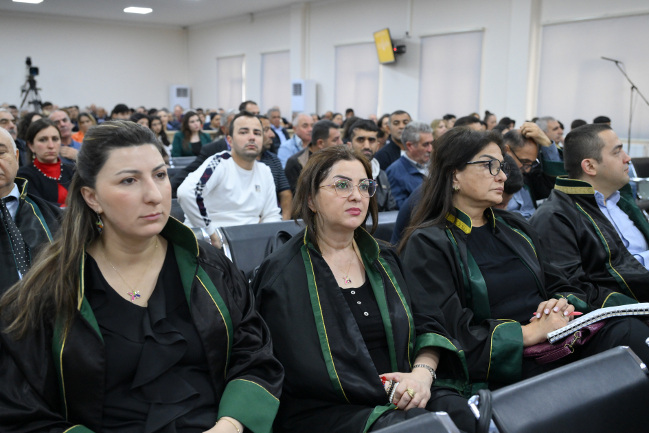 Documents on damage to economy and environment from Armenian armed forces' occupation of Azerbaijani territories examined in court (PHOTO)