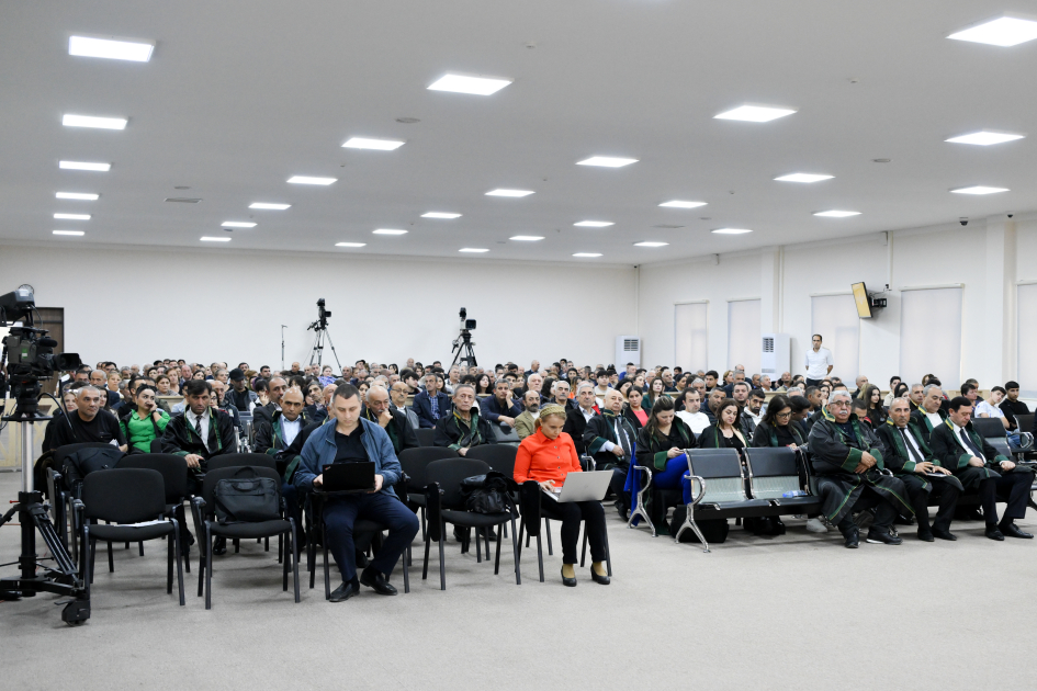 Documents on damage to economy and environment from Armenian armed forces' occupation of Azerbaijani territories examined in court (PHOTO)