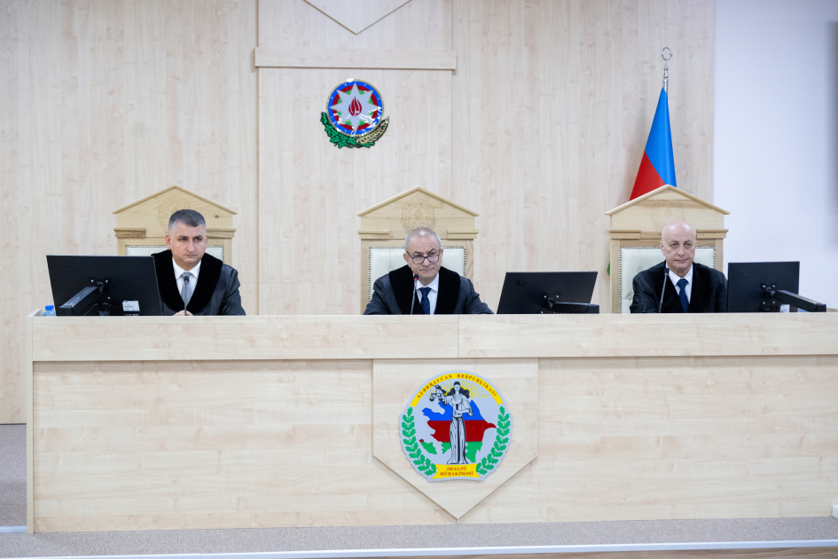 Documents on damage to economy and environment from Armenian armed forces' occupation of Azerbaijani territories examined in court (PHOTO)