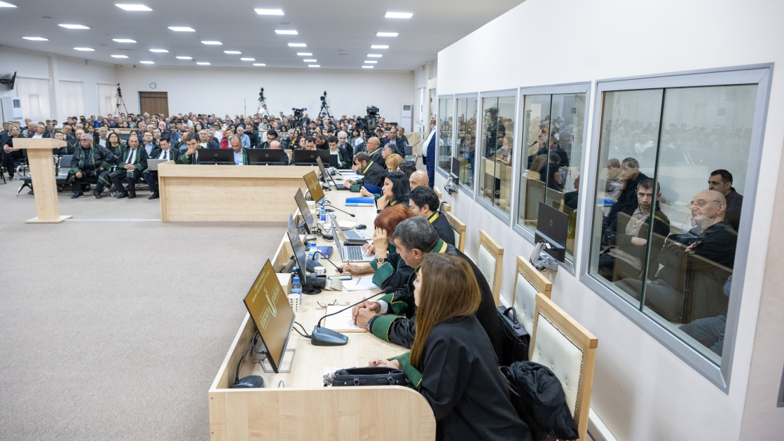 Documents on damage to economy and environment from Armenian armed forces' occupation of Azerbaijani territories examined in court (PHOTO)