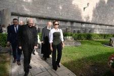 First VP Mehriban Aliyeva meets with Archpriest of Papal Basilica of Saint Paul Outside Walls in Vatican (PHOTO/VIDEO)