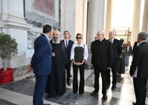 First VP Mehriban Aliyeva inspects restoration progress at Basilica of Saint Paul Outside Walls in Vatican (PHOTO/VIDEO)