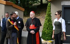 First VP Mehriban Aliyeva attends opening ceremony of restoration project for Catacombs of Saint Commodus in Vatican (PHOTO/VIDEO)