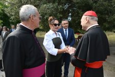 First VP Mehriban Aliyeva attends opening ceremony of restoration project for Catacombs of Saint Commodus in Vatican (PHOTO/VIDEO)