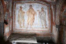 First VP Mehriban Aliyeva attends opening ceremony of restoration project for Catacombs of Saint Commodus in Vatican (PHOTO/VIDEO)
