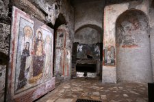 First VP Mehriban Aliyeva attends opening ceremony of restoration project for Catacombs of Saint Commodus in Vatican (PHOTO/VIDEO)