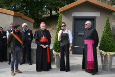 First VP Mehriban Aliyeva attends opening ceremony of restoration project for Catacombs of Saint Commodus in Vatican (PHOTO/VIDEO)