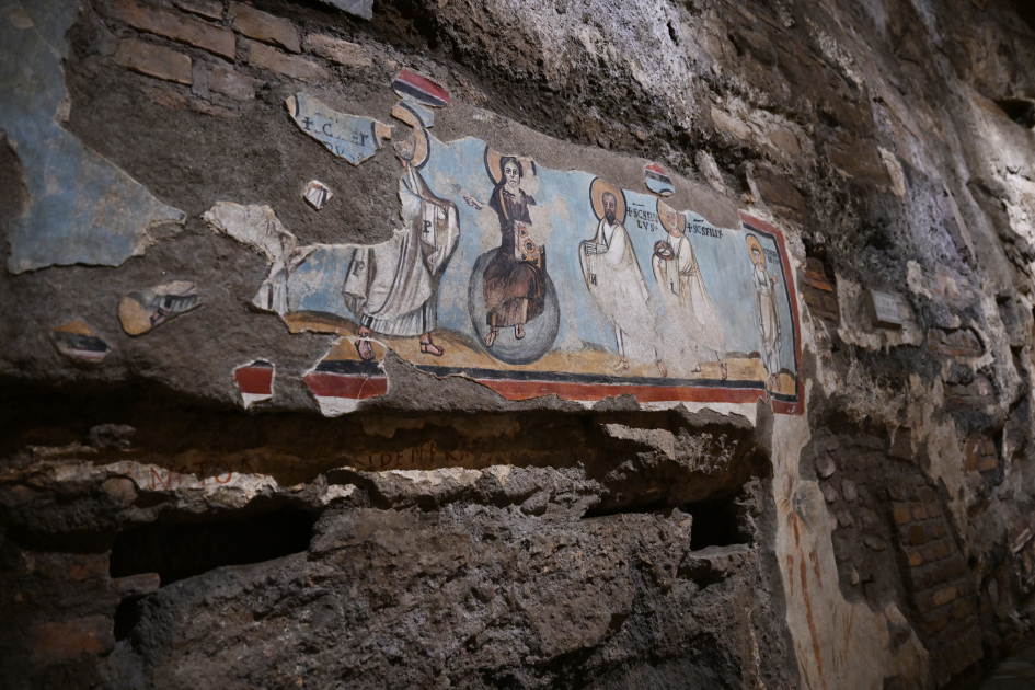 First VP Mehriban Aliyeva attends opening ceremony of restoration project for Catacombs of Saint Commodus in Vatican (PHOTO/VIDEO)