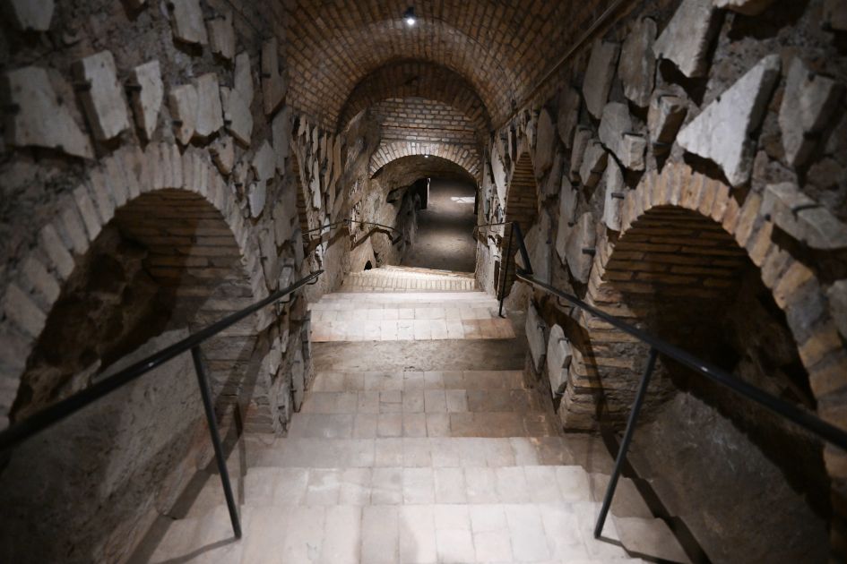 First VP Mehriban Aliyeva attends opening ceremony of restoration project for Catacombs of Saint Commodus in Vatican (PHOTO/VIDEO)