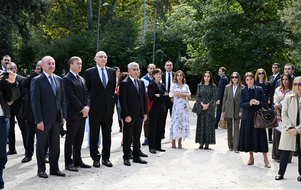 First VP Mehriban Aliyeva attends opening ceremony of restoration project for Catacombs of Saint Commodus in Vatican (PHOTO/VIDEO)