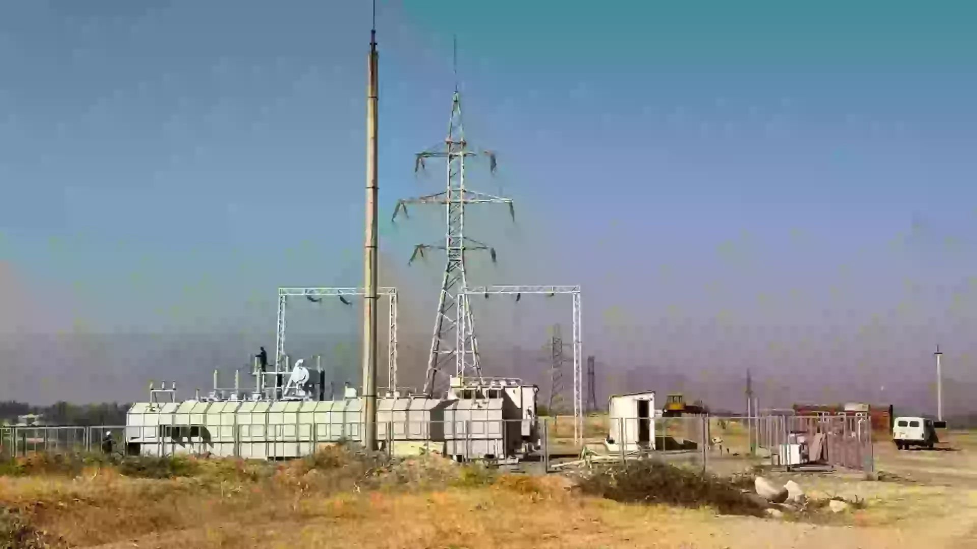 Kyrgyzstan's Ken-Sai substation in Osh nears final stretch
