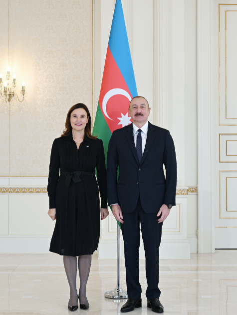 President Ilham Aliyev receives credentials of newly appointed head of EU delegation (PHOTO/VIDEO)