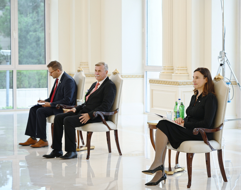 President Ilham Aliyev receives credentials of newly appointed head of EU delegation (PHOTO/VIDEO)