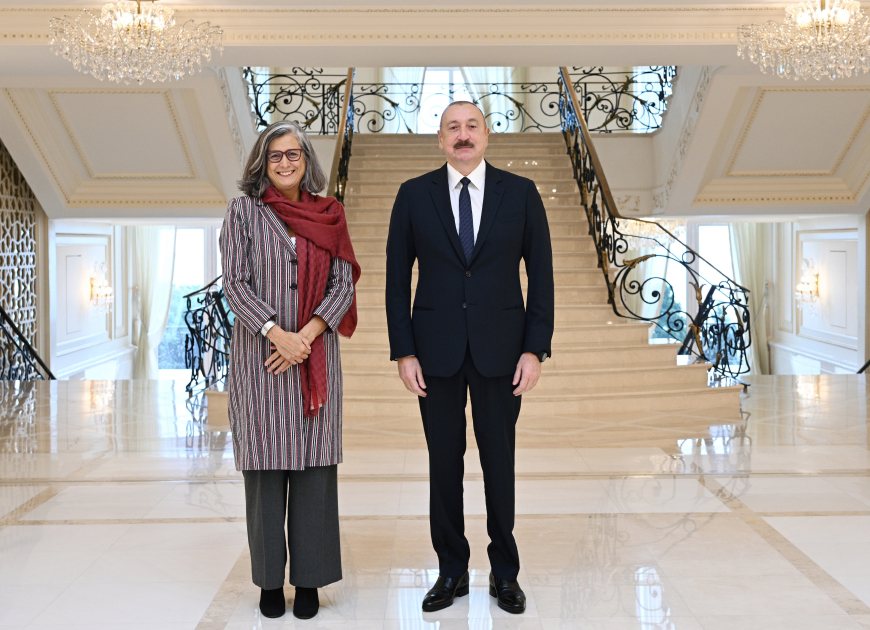 President Ilham Aliyev receives Executive Director of UN-Habitat (PHOTO/VIDEO)