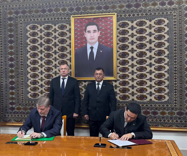 Turkmen and Saint Petersburg exchanges sign co-op agreement outlining five key areas