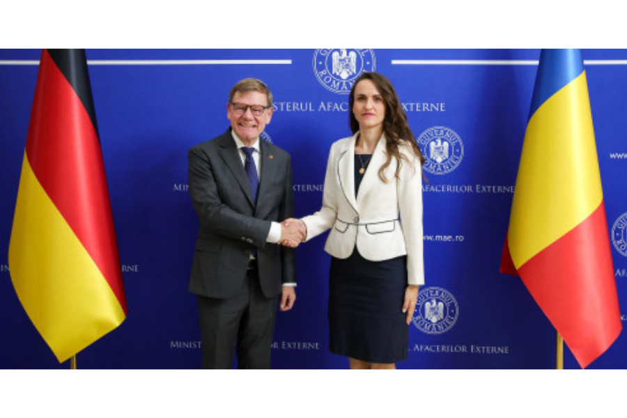 Romania’s FM praises Germany as top trade and investment partner