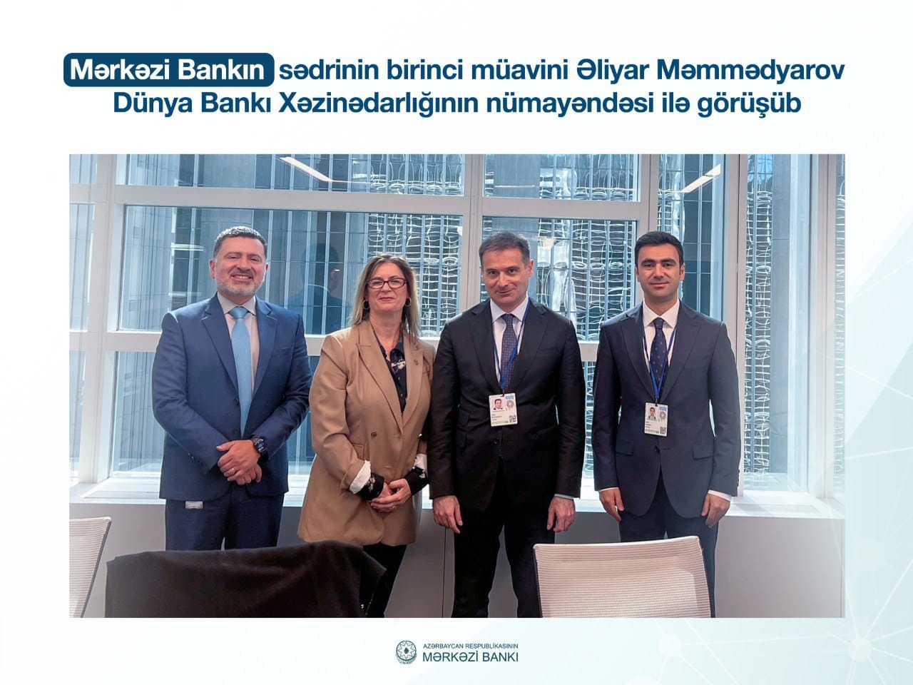 Azerbaijan explores fresh financial frontiers with World Bank Treasury