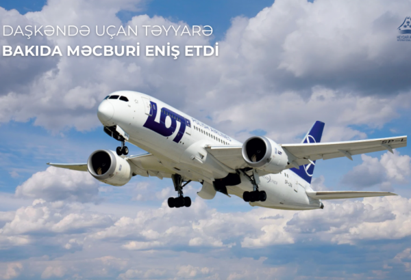 Plane en route from Warsaw to Tashkent makes emergency landing in Baku