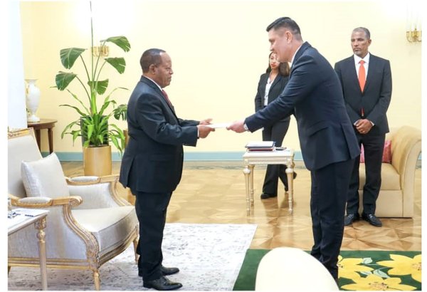 Turkmen ambassador presents credentials to Ethiopian president