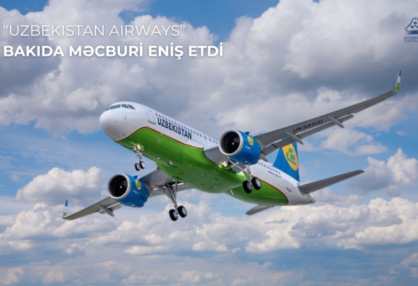 Uzbekistan Airways jet makes emergency landing in Azerbaijan's Baku airport