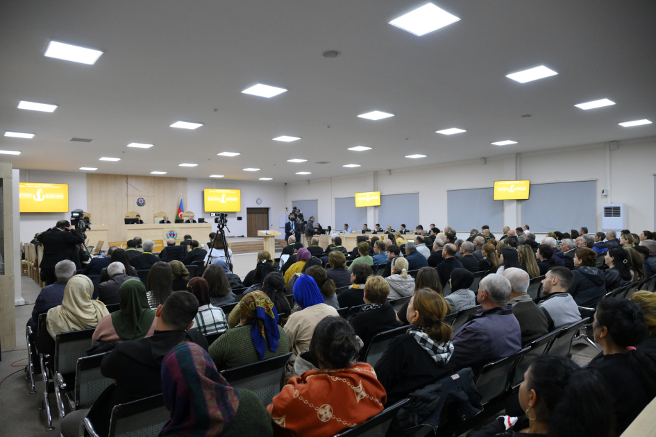 Calls by Armenian citizens against Azerbaijan's sovereignty and other criminal information examined in court (PHOTO)