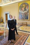 First VP Mehriban Aliyeva meets Pope Leo XIV (PHOTO/VIDEO)