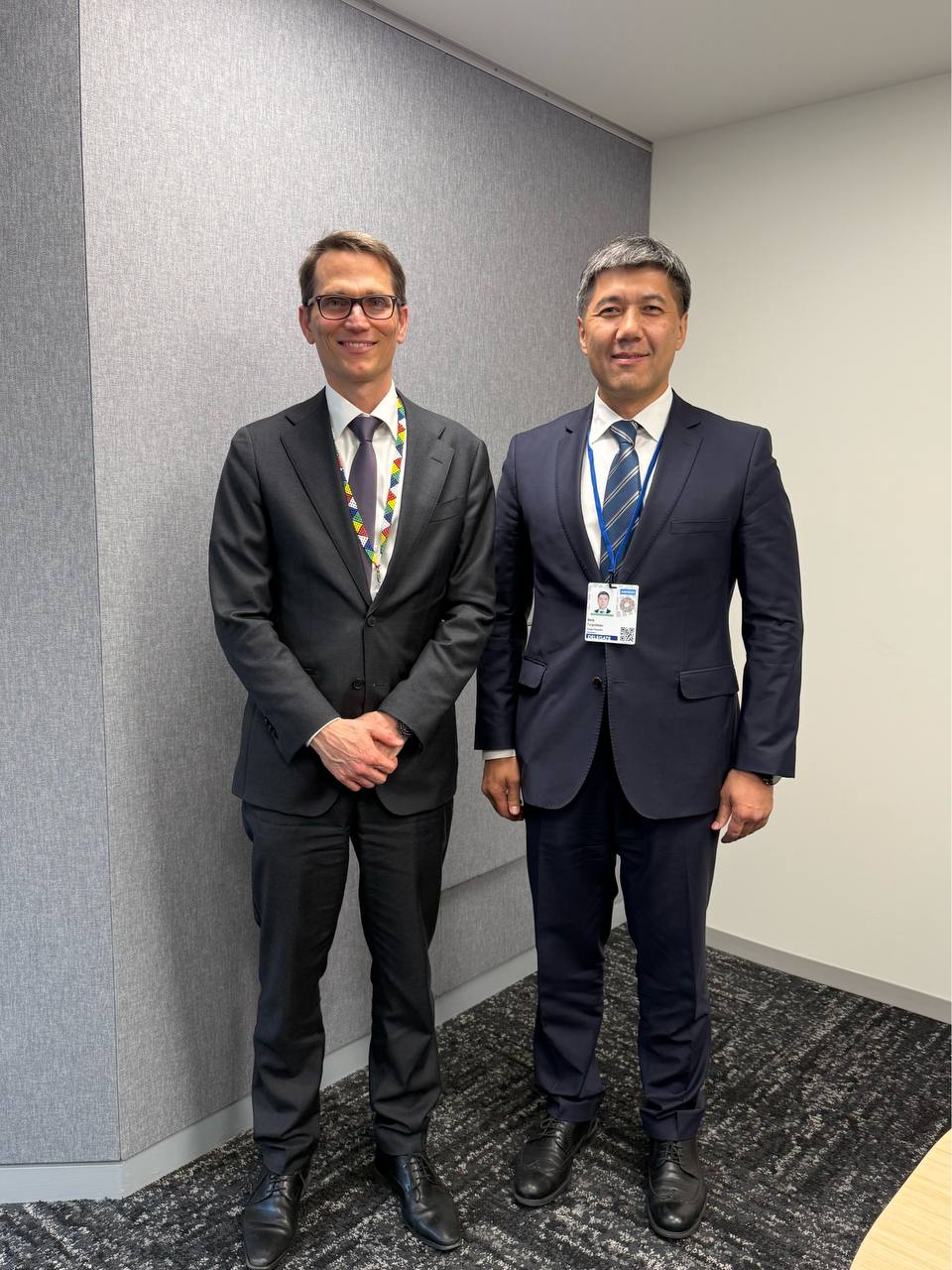 Kyrgyzstan, Switzerland discuss financial stability, and joint initiatives