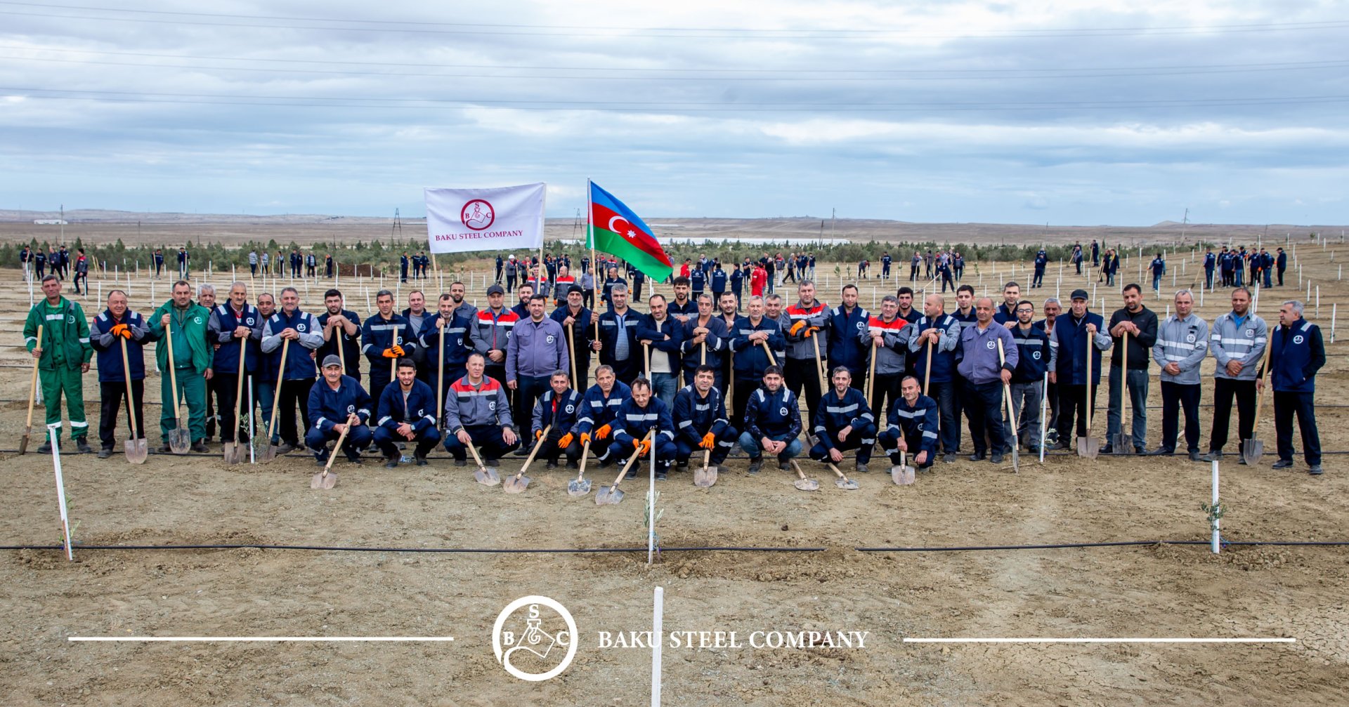 Baku Steel Company strengthens its contribution to environmental protection: about 3,000 trees planted (PHOTO)