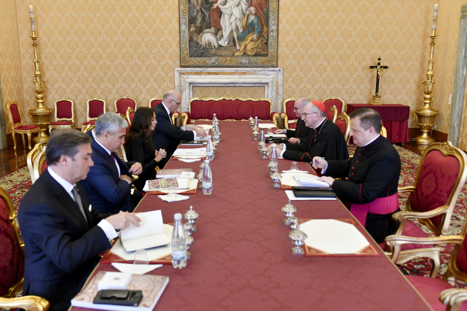 First VP Mehriban Aliyeva meets Vatican Secretary of State (PHOTO)