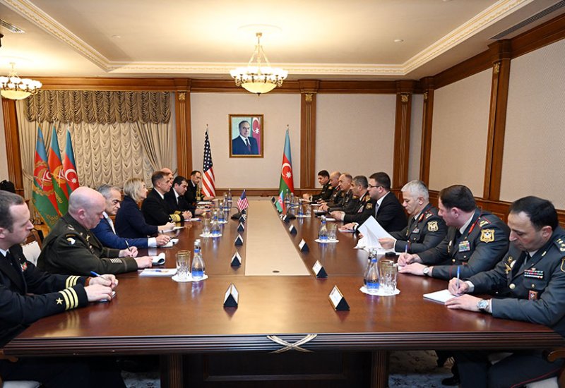 Azerbaijan, US discuss new prospects for military cooperation (PHOTO/VIDEO)