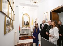 First VP Mehriban Aliyeva attends opening of administrative office of Embassy of Azerbaijan to the Holy See (PHOTO)