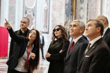 First VP Mehriban Aliyeva inspects restoration progress at Saint Peter’s Basilica (PHOTO/VIDEO)
