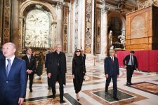 First VP Mehriban Aliyeva inspects restoration progress at Saint Peter’s Basilica (PHOTO/VIDEO)