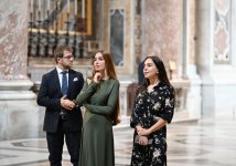 First VP Mehriban Aliyeva inspects restoration progress at Saint Peter’s Basilica (PHOTO/VIDEO)