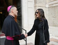 First VP Mehriban Aliyeva visits Vatican Apostolic Library (PHOTO/VIDEO)