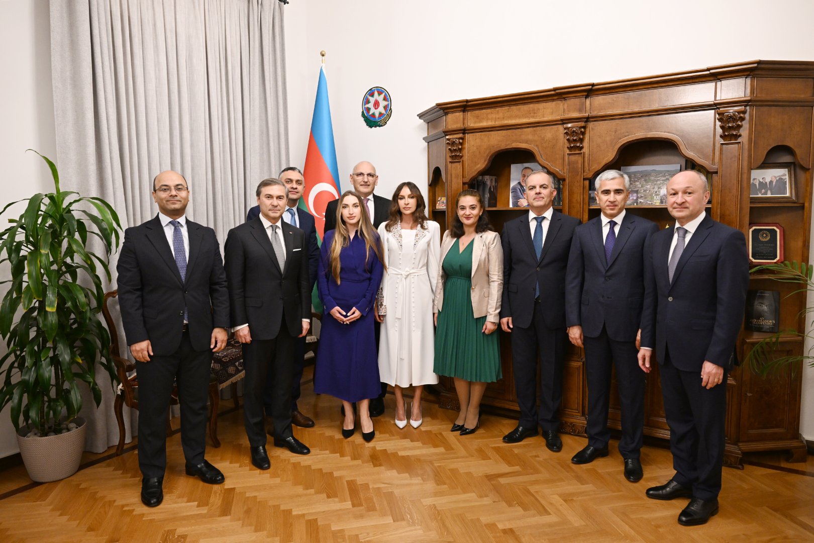 First VP Mehriban Aliyeva attends opening of administrative office of Embassy of Azerbaijan to the Holy See (PHOTO)