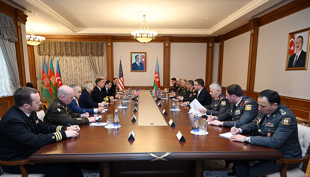 Azerbaijan, US discuss new prospects for military cooperation (PHOTO/VIDEO)