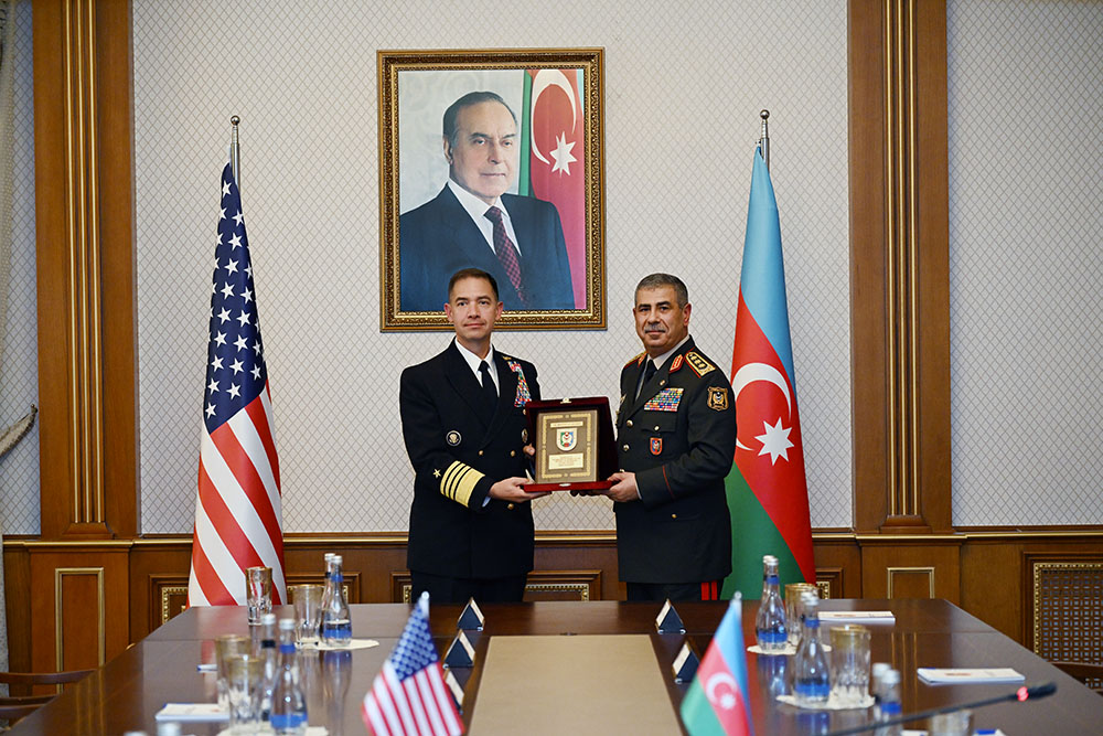 Azerbaijan, US discuss new prospects for military cooperation (PHOTO/VIDEO)