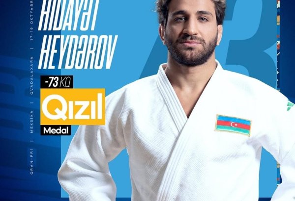 Azerbaijani judokas claim three medals at Guadalajara Grand Prix (PHOTO)