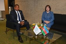 Azerbaijani parliament speaker meets with IPU Secretary General (PHOTO)