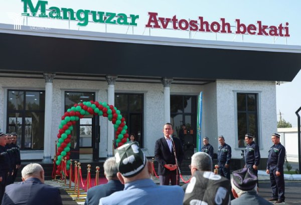 Uzbekistan boosts transport network with new Termez bus terminal