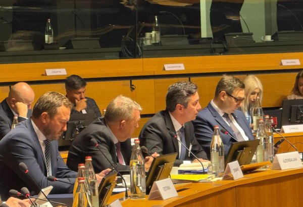Azerbaijani delegation takes part in the EU high-level meeting (PHOTO)