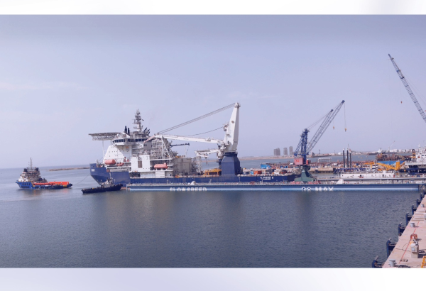 Azerbaijan's Baku Shipyard wraps up Khankendi vessel repair (PHOTO)