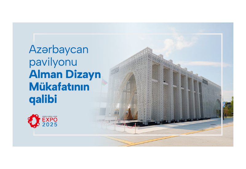 Azerbaijan’s national pavilion in Osaka wins prestigious German design award (PHOTO)