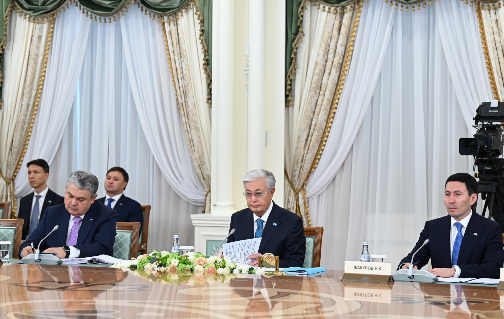 President Ilham Aliyev, President Kassym-Jomart Tokayev attend second meeting of Azerbaijan-Kazakhstan Supreme Interstate Council (PHOTO)